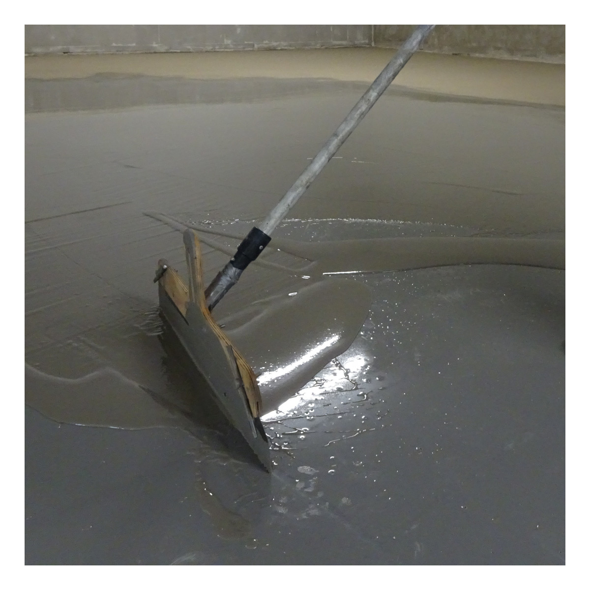 Rakel mit Höhenverstellung, 56 cm breit inkl. Blatt