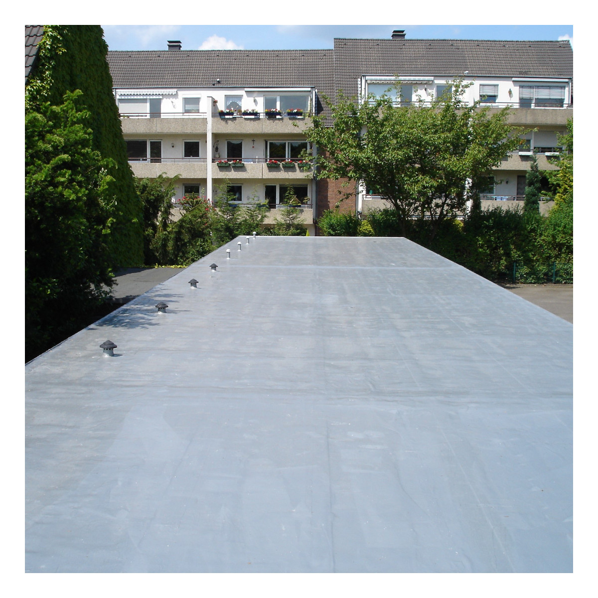 Flüssigkunststoff (FLK) für Dachflächen