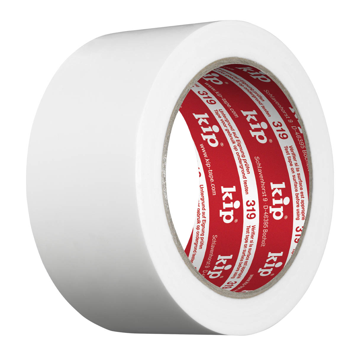 PE-Schutzband, weiß, 50 mm breit, 33 lfdm.