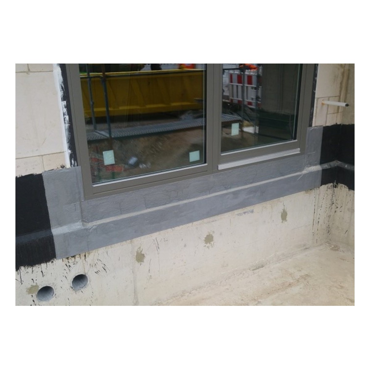 Anschlussabdichtung für Fenster und Türen 