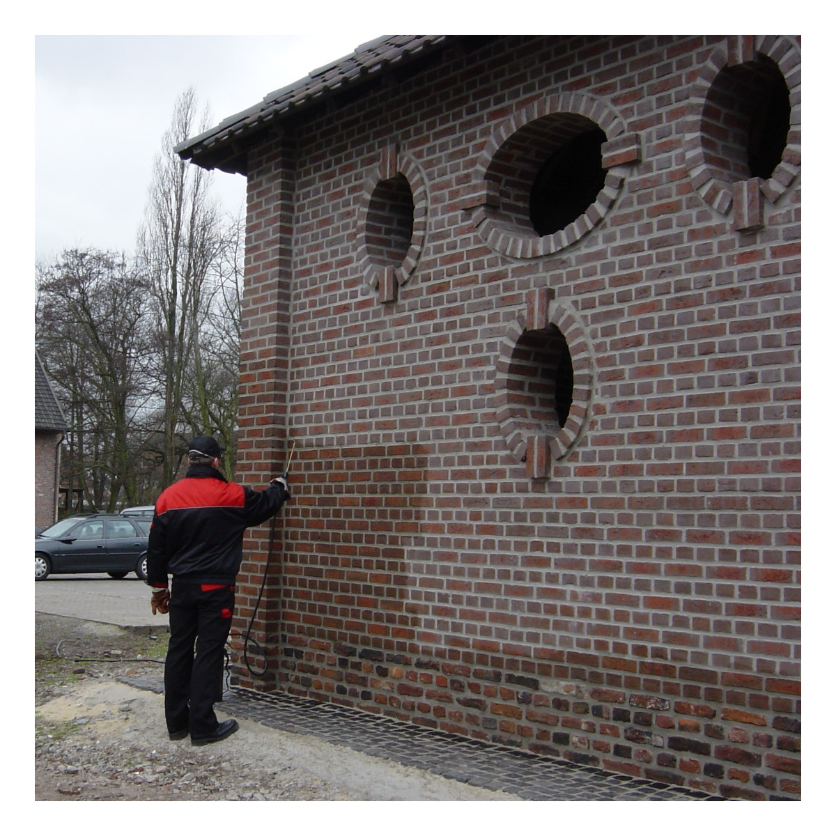Fassadenimprägnierung, wässrig 