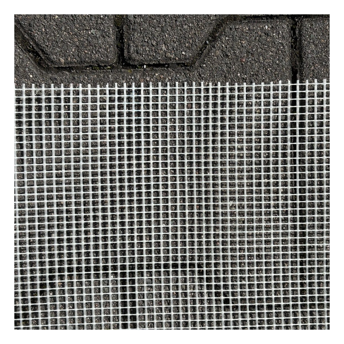 Spezial-Gewebe für Bitumen, weiß, 100 qm