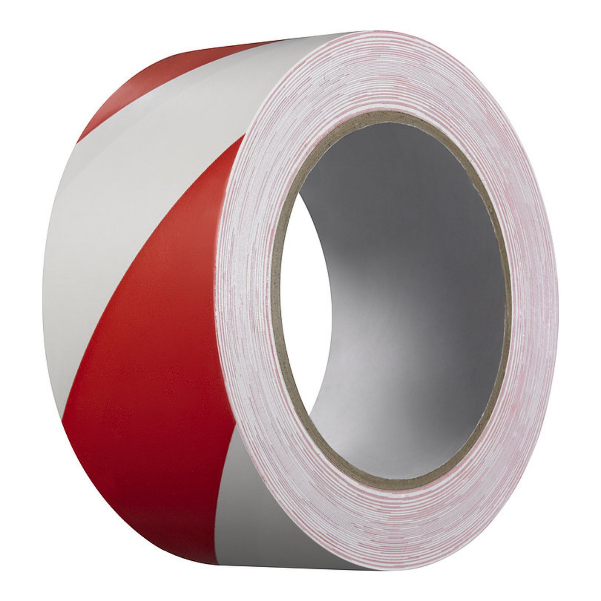 PVC-Warnband, rot/weiß, 50 mm breit, 30 lfdm.