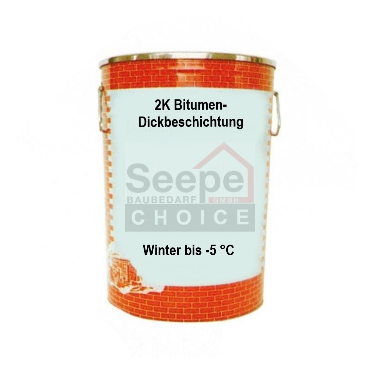 2-komp. Bitumen-Dickbeschichtung, Winter bis -5 °C