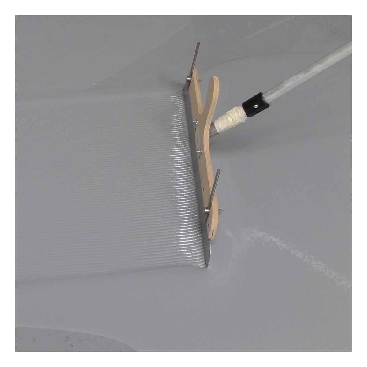 Rakel mit Höhenverstellung, 56 cm breit inkl. Blatt