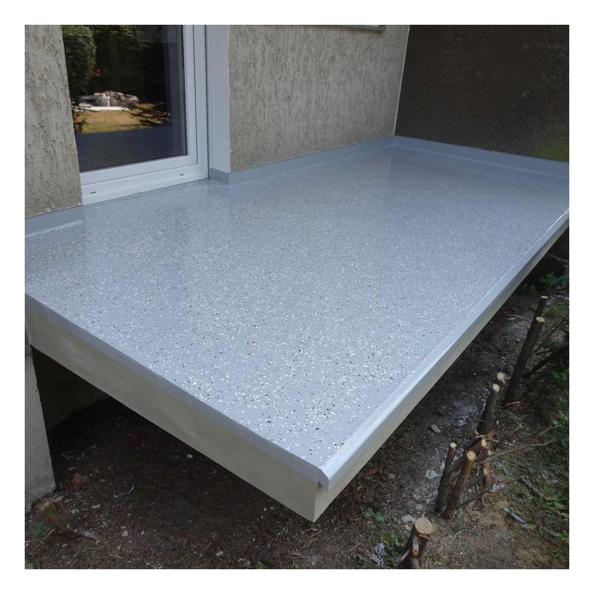 Abtropfprofil, Typ A30, 1.000 x 30 x 50 (LxBxH) mm